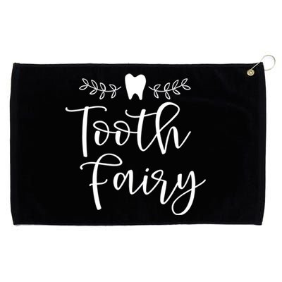 Pretty Tooth Fairy Funny Dental Hygienist Meaningful Gift Grommeted Golf Towel