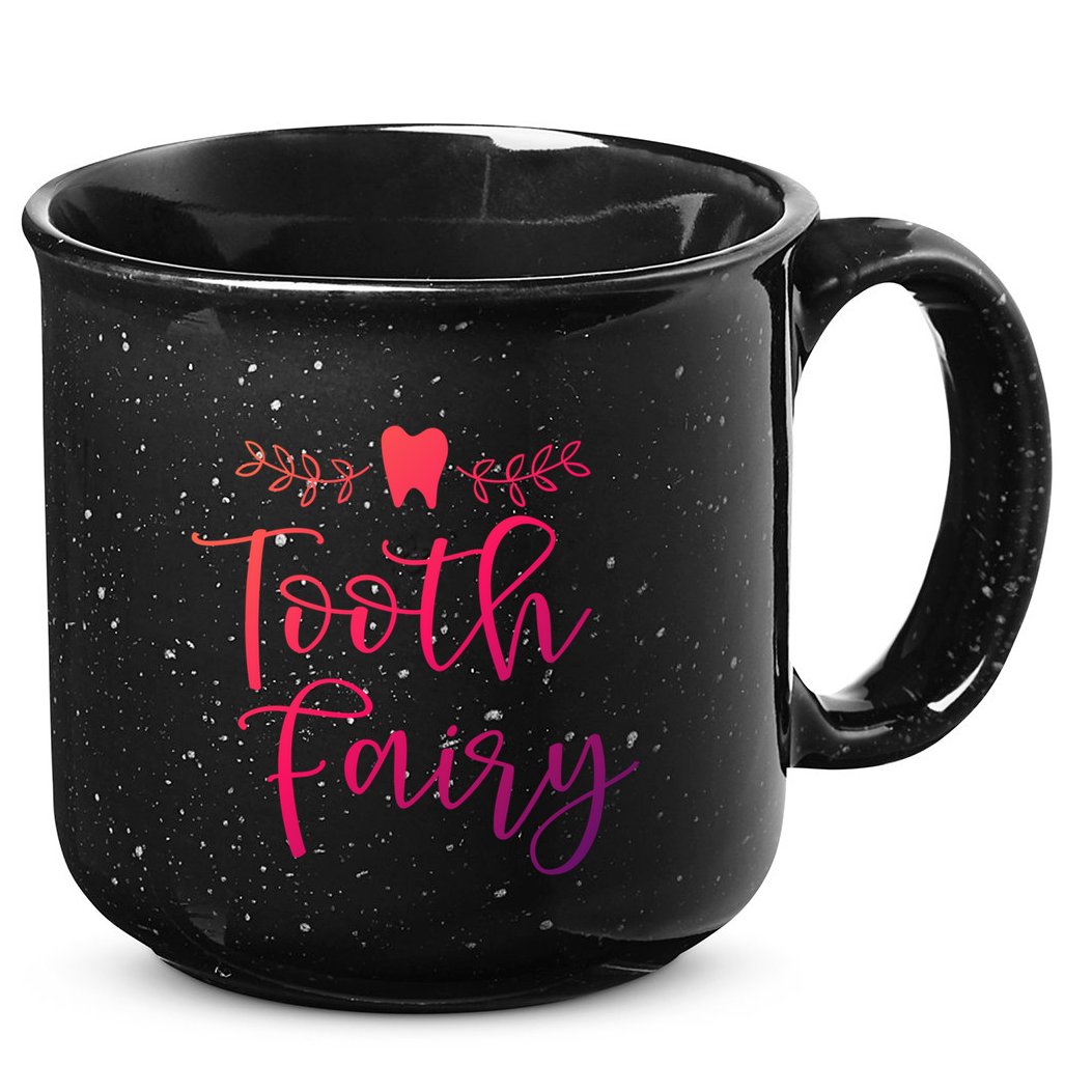 Pretty Tooth Fairy Funny Dental Hygienist Gift 15oz Campfire Ceramic Mug