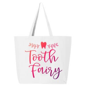 Pretty Tooth Fairy Funny Dental Hygienist Gift 25L Jumbo Tote