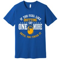 Personal Trainer Fitness Motivation Instructor Workout Coach Gift Premium T-Shirt