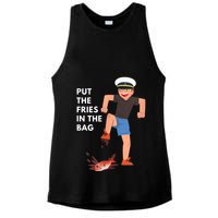 Put The Fries In The Bag Josh Block Wots Ladies PosiCharge Tri-Blend Wicking Tank