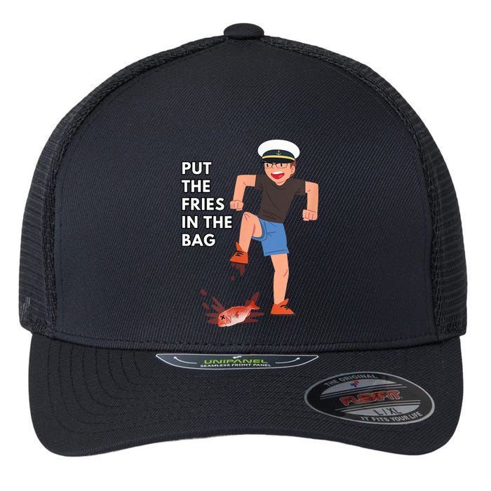 Put The Fries In The Bag Josh Block Wots Flexfit Unipanel Trucker Cap