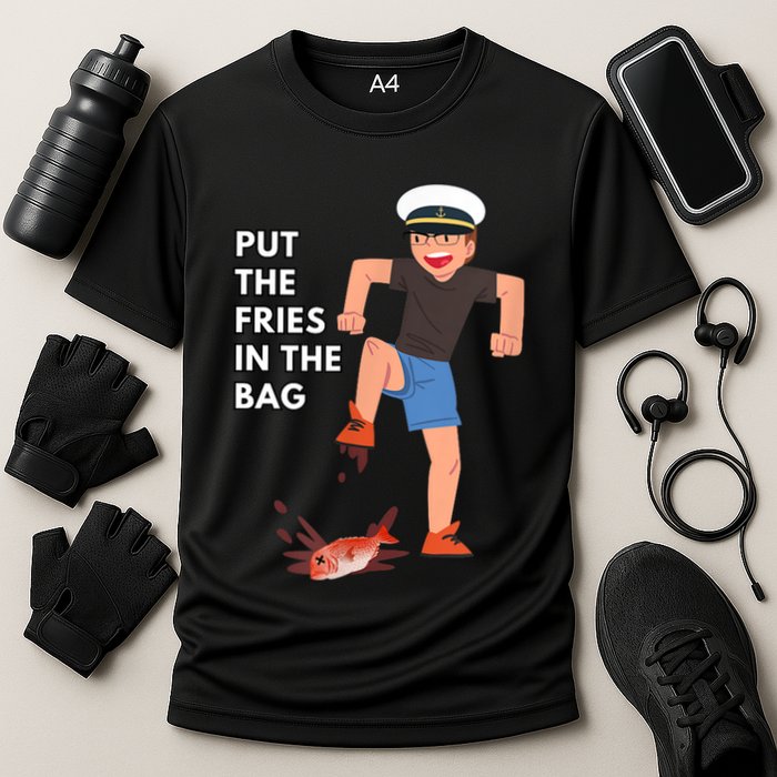 Put The Fries In The Bag Josh Block Wots Performance Shirt