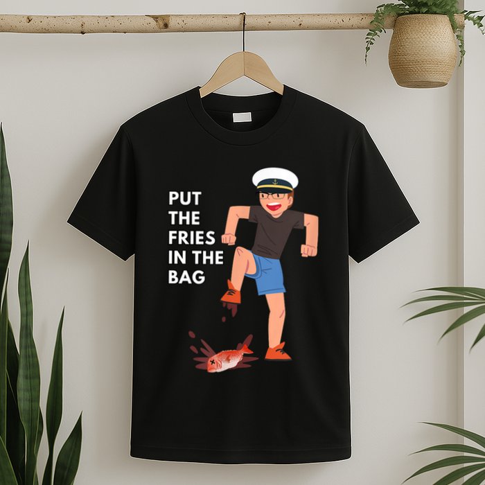Put The Fries In The Bag Josh Block Wots T-Shirt