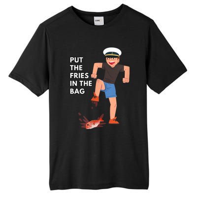 Put The Fries In The Bag Josh Block Wots Tall Fusion ChromaSoft Performance T-Shirt