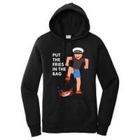 Put The Fries In The Bag Josh Block Wots Women's Pullover Hoodie