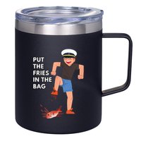 Put The Fries In The Bag Josh Block Wots 12oz Stainless Steel Coffee Mug