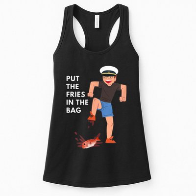 Put The Fries In The Bag Josh Block Wots Womens Tank Top
