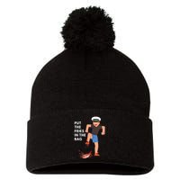 Put The Fries In The Bag Josh Block Wots Pom Pom 12in Knit Beanie