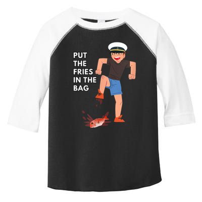 Put The Fries In The Bag Josh Block Wots Toddler Fine Jersey T-Shirt