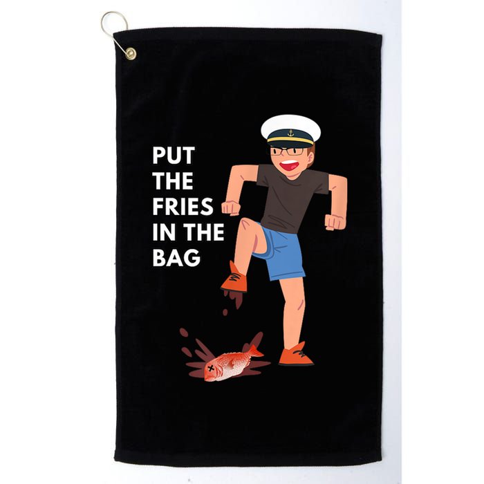 Put The Fries In The Bag Josh Block Wots Golf Towel