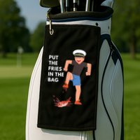 Put The Fries In The Bag Josh Block Wots Golf Towel