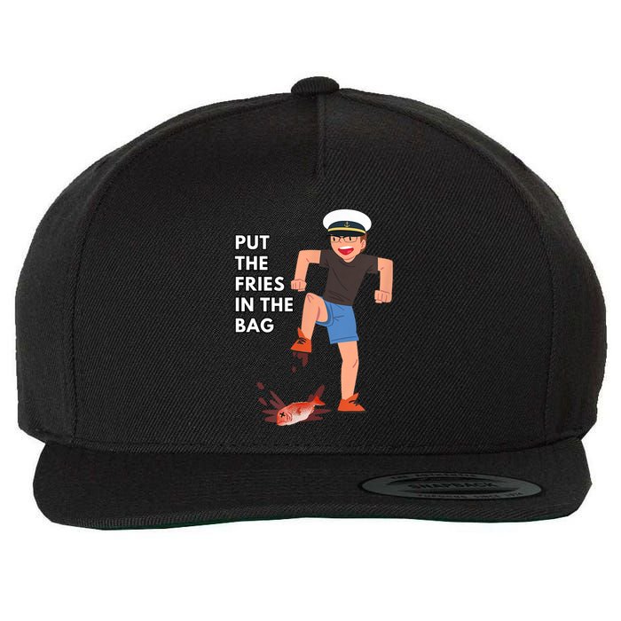 Put The Fries In The Bag Josh Block Wots Wool Snapback Cap