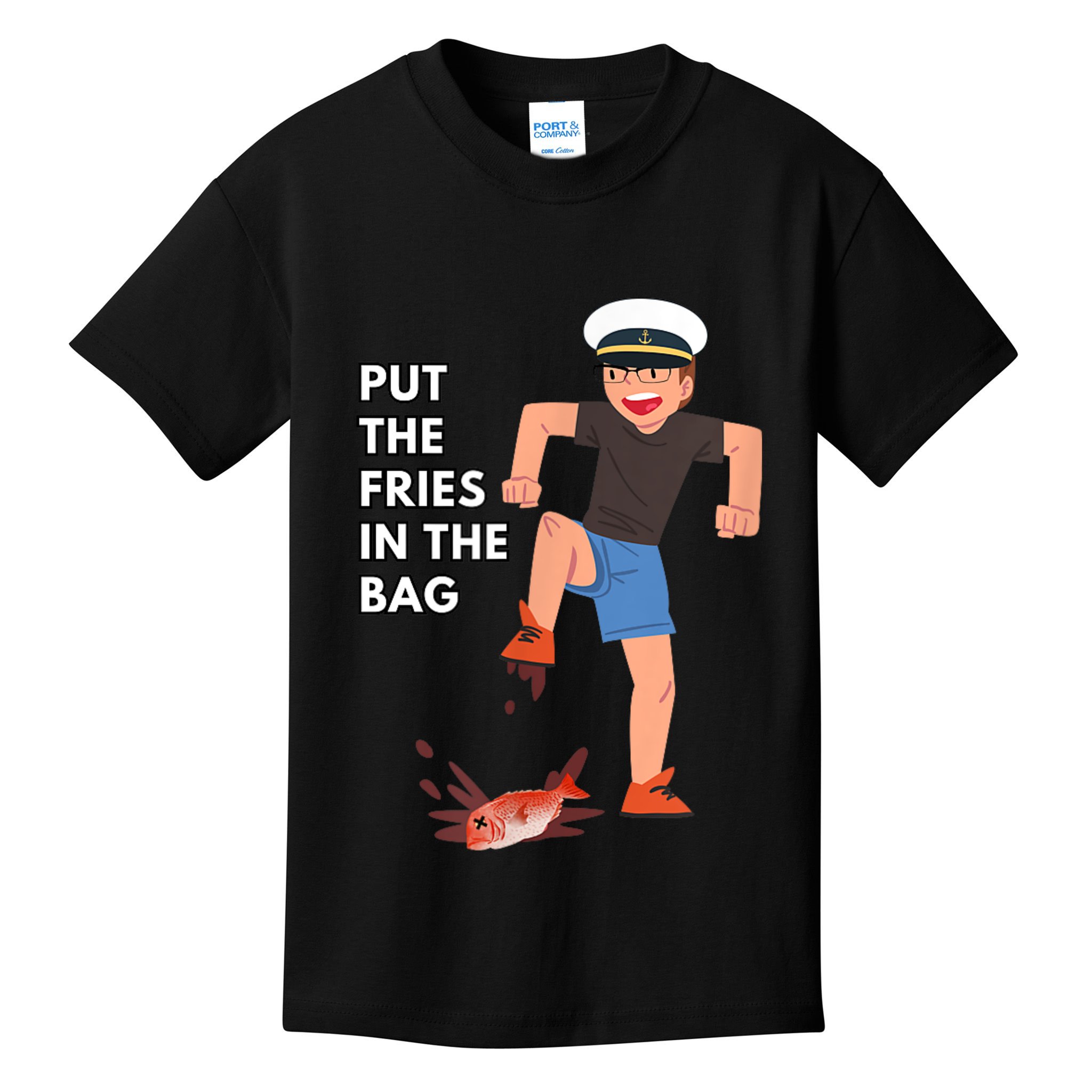 Put The Fries In The Bag Josh Block Wots Kids T-Shirt