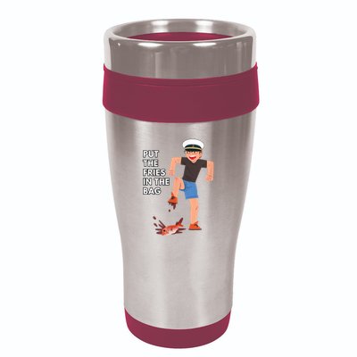 Put The Fries In The Bag Josh Block Wots 16oz Travel Tumbler
