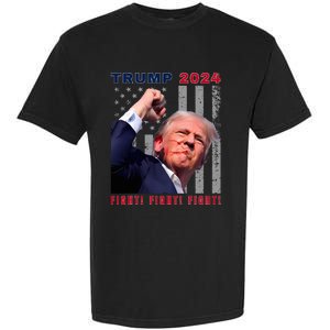 President Trump Fight! Fight! Fight! Maga Usa Stand United Garment-Dyed Heavyweight T-Shirt