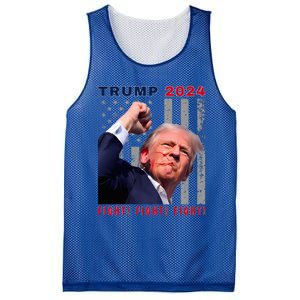 President Trump Fight! Fight! Fight! Maga Usa Stand United Mesh Reversible Basketball Jersey Tank