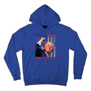 President Trump Fight! Fight! Fight! Maga Usa Stand United Tall Hoodie