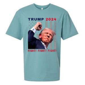 President Trump Fight! Fight! Fight! Maga Usa Stand United Sueded Cloud Jersey T-Shirt