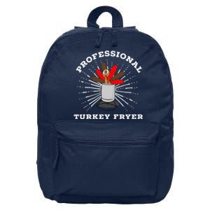 Professional Turkey Fryer Frying Thanksgiving 16 in Basic Backpack