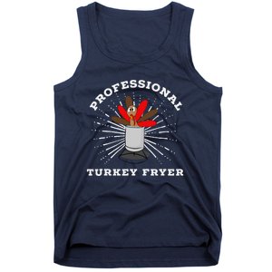 Professional Turkey Fryer Frying Thanksgiving Tank Top