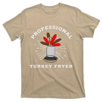 Professional Turkey Fryer Frying Thanksgiving T-Shirt