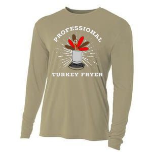 Professional Turkey Fryer Frying Thanksgiving Cooling Performance Long Sleeve Crew