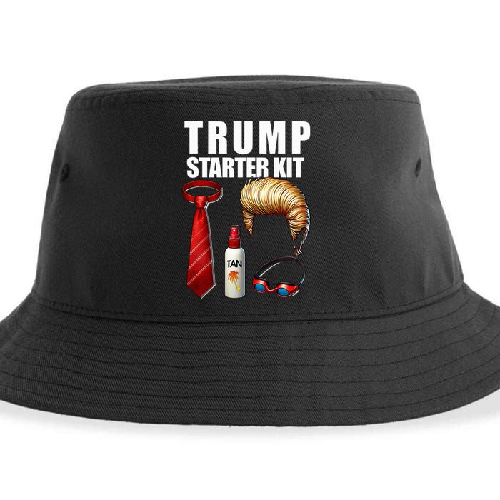 President Trump For Halloween Or Birthday Present Sustainable Bucket Hat