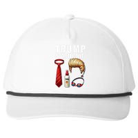 President Trump For Halloween Or Birthday Present Snapback Five-Panel Rope Hat