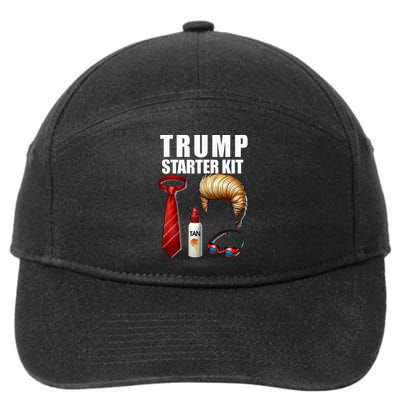 President Trump For Halloween Or Birthday Present 7-Panel Snapback Hat