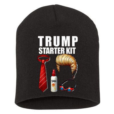 President Trump For Halloween Or Birthday Present Short Acrylic Beanie