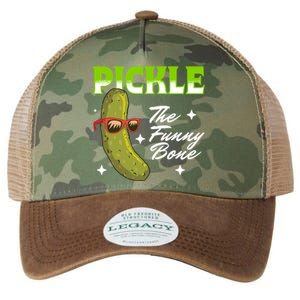 Pickle The Funny Bone Pickles Lover Gift Legacy Tie Dye Trucker Hat