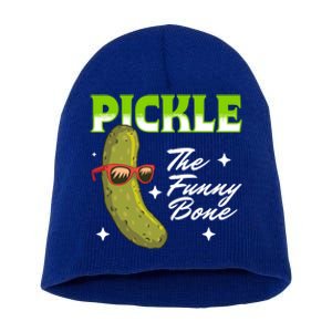 Pickle The Funny Bone Pickles Lover Gift Short Acrylic Beanie