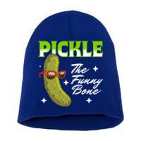 Pickle The Funny Bone Pickles Lover Gift Short Acrylic Beanie