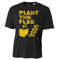 Plant The Flag 21 22 23 24 Michigan Cooling Performance Crew T-Shirt