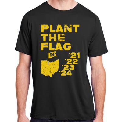 Plant The Flag 21 22 23 24 Michigan Adult ChromaSoft Performance T-Shirt