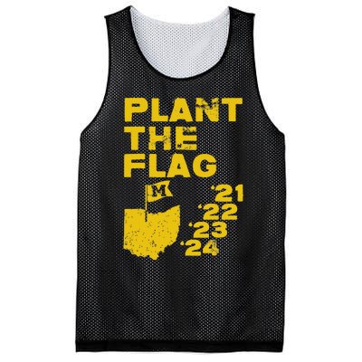 Plant The Flag 21 22 23 24 Michigan Mesh Reversible Basketball Jersey Tank