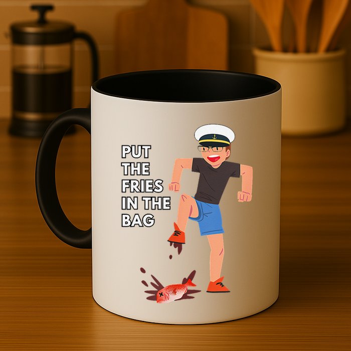 Put The Fries In The Bag Josh Block Wots Mug