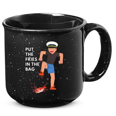 Put The Fries In The Bag Josh Block Wots 15oz Campfire Ceramic Mug