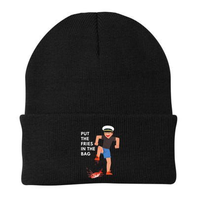 Put The Fries In The Bag Josh Block Wots Knit Cap Winter Beanie