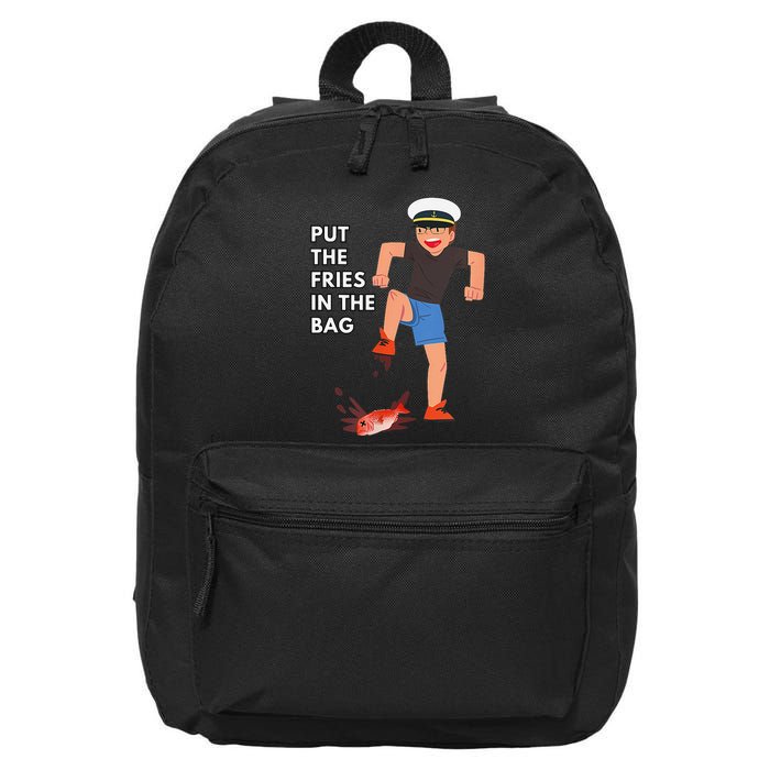 Put The Fries In The Bag Josh Block Wots 16 in Basic Backpack