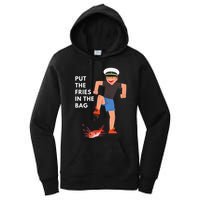 Put The Fries In The Bag Josh Block Wots Women's Pullover Hoodie