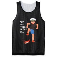 Put The Fries In The Bag Josh Block Wots Mesh Reversible Basketball Jersey Tank