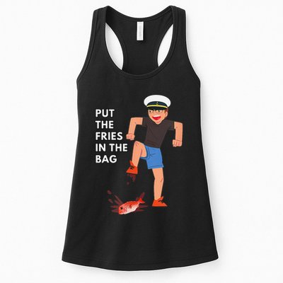 Put The Fries In The Bag Josh Block Wots Womens Tank Top
