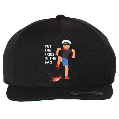 Put The Fries In The Bag Josh Block Wots Wool Snapback Cap