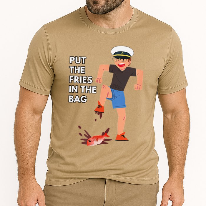 Put The Fries In The Bag Josh Block Wots Performance Shirt