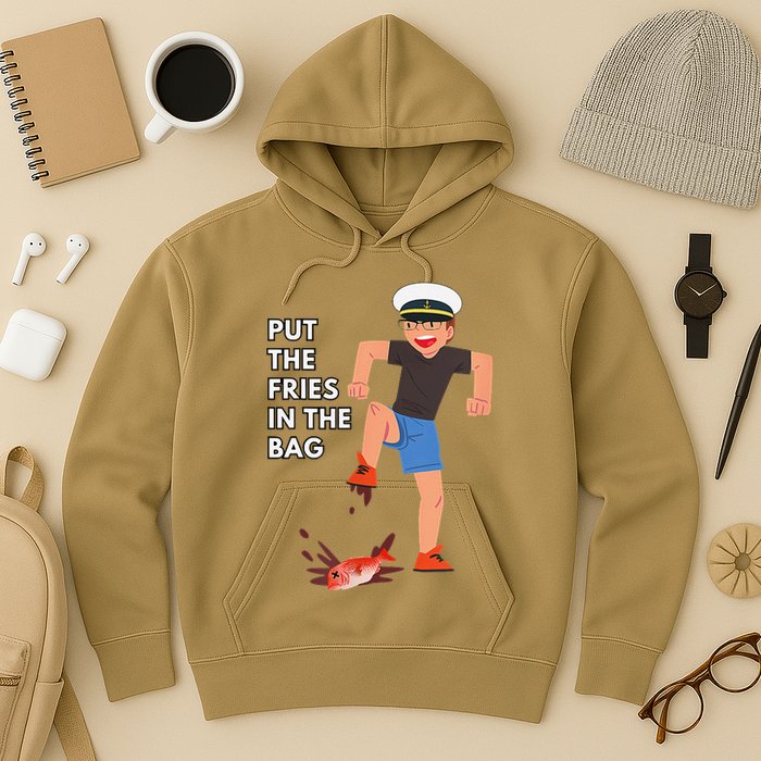 Put The Fries In The Bag Josh Block Wots Hoodie
