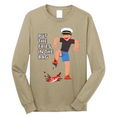 Put The Fries In The Bag Josh Block Wots Long Sleeve Shirt