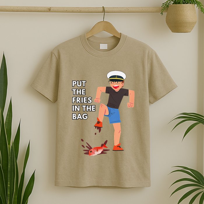 Put The Fries In The Bag Josh Block Wots T-Shirt