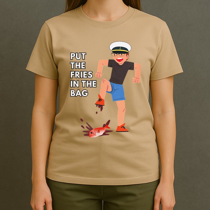 Put The Fries In The Bag Josh Block Wots T-Shirt